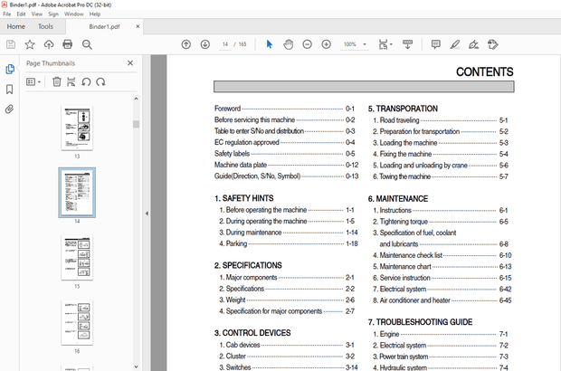 Hyundai HL760-7A Wheel Loader Operator&#x27;s Manual - PDF DOWNLOAD