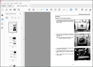 Komatsu 784 D784 PD784 ROLLER Shop Manual SMR-784 – PDF DOWNLOAD