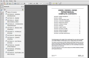 New Holland HW345 HW365 Self-Propelled Windrower Service Repair Manual -  PDF DOWNLOAD