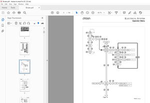 Crown Forklift ES ET 4000 Series ELECTRICAL SYSTEM Manual – PDF DOWNLOAD
