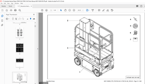 Haulotte Forklift PR_STAR 8S AE STAR 20 AE Parts Manual – PDF DOWNLOAD