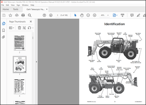 Gehl Telescopic Handler RS6-42 RS8-42 RS8-44 Operator’s Manual 913325 – PDF DOWNLOAD