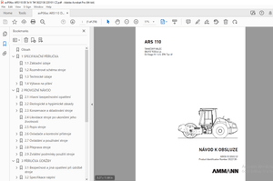AMMANN ARS 110 NÁVOD K OBSLUZE 3022138 - PDF