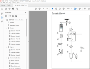 Ditch Witch 48/54-900 Boring Machine Parts Manual 7053-0096 PDF