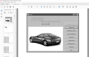 2005 Ferrari 612 Scaglietti Parts Catalog Manual – PDF DOWNLOAD