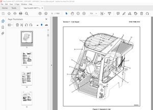 Yale Forklift H877 (GDP300EC, GDP330EC, GDP360EC) Service Manual PDF