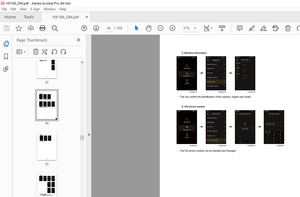 Hyundai HX19A Compact Excavator Operator’s Manual 2023 – PDF DOWNLOAD