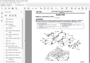 Mitsubishi Outlander 2013 6B3 (GF4W) Workshop Manual – PDF DOWNLOAD