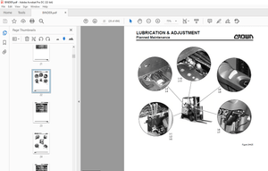 Crown Forklift FC 4500 Series Counter Balanced Service Manual – PDF DOWNLOAD