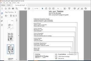 Pottinger Tractor EUROTOP 461 A Spare parts list Manual – PDF DOWNLOAD