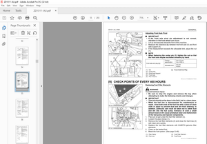 Kubota ZD1011-AU Zero Turn Mower Workshop Manual – PDF DOWNLOAD