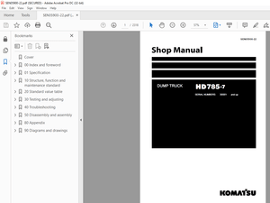 Komatsu ARTICULATED DUMP TRUCK HM400-3 SERVICE REPAIR WORKShop Manual SEN05632-21 - PDF DOWNLOAD