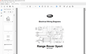 2007 Land Rover L320 Range Rover Sport Electrical Circuit Diagrams Manual- PDF DOWNLOAD