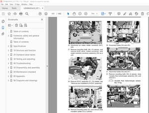 Komatsu PC170LC-10 Hydraulic Excavator Shop Manual UENBM00420 PDF