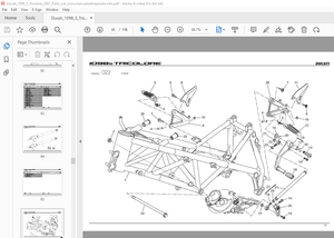 Ducati Superbike 1098S Tricolore 2007 Parts Manual PN 91512571B - PDF DOWNLOAD
