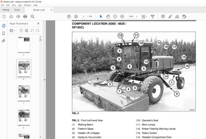 AGCO® NA 9365 9345 Windrower Tractor SERVICE MANUAL 79032962 A – PDF DOWNLOAD