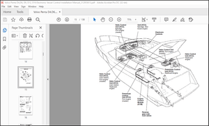Volvo Penta D4,D6, D9, D12, D16 Electronic Vessel Control Installation Manual_312955613 PDF 