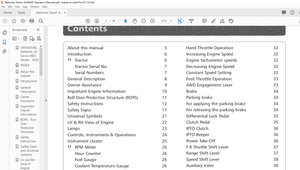 Mahindra Tractor ‘30’ Series 4WD 4530 Operator’s Manual – PDF DOWNLOAD