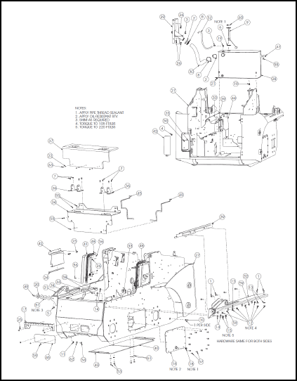 Gehl V270 (SN 023000 and Before) &amp; V330 (SN 133000 and Before) Parts Manual 917376 – PDF DOWNLOAD