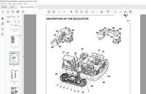 Cat Bucyrus RH90C Hydraulic Excavator OPERATING INSTRUCTIONS MANUAL BI651523 PDF