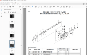 Iseki TH5370H TH5420H Tractor Parts Manual 1848-097-100-00 - PDF DOWNLOAD