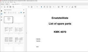 KRUPP KMK 4070 Truck Crane Parts Manual 1991-07 EN_DE – PDF DOWNLOAD