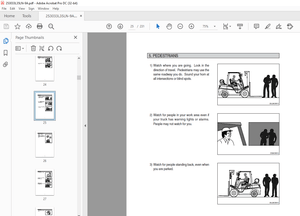 Hyundai Forklift 25/30/33L/35LN-9A Operator’s Manual 2023 – PDF DOWNLOAD