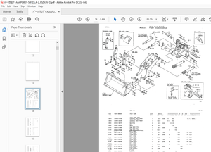 Kawasaki WHEEL LOADER AUTHENT 97ZA, A-2 95Z1IV,IV-2 Engine Parts Manual PDF
