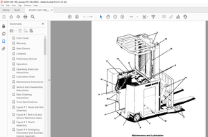 BT Prime-Mover Forklift RR-40 REACH TRUCK Parts Manual – PDF DOWNLOAD
