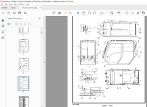 Manitowoc Crane MLC80A-1 Parts Manual SN 91001062 – PDF DOWNLOAD