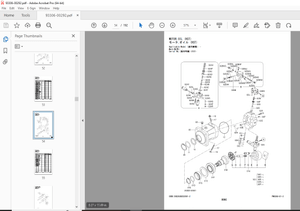 Kawasaki KCM 60Z7 Wheel Loader Parts Manual - PDF DOWNLOAD