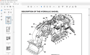 Cat 6090FS Hydraulic Shovel Operation and Maintenance Manual BI015811 – PDF DOWNLOAD