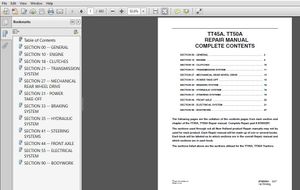 New Holland TT45A, TT50A Tractors Service Repair Manual - PDF DOWNLOAD 