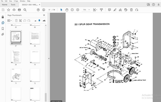 BT PRIME MOVER SNSR ELECTRIC WALKIE STRADDLE REPAIR MANUAL 300321-000 – PDF DOWNLOAD