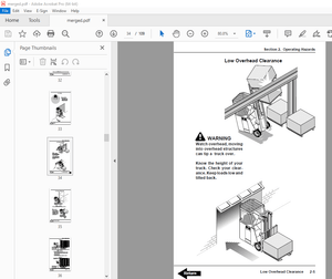 BT Prime-Mover RCX Electric Stand-Up Rider Truck Operator&#x27;s Manual - PDF DOWNLOAD