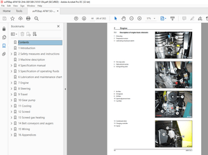 Ammann AFW 150-2 Asphalt Paver, Wheeled Workshop Manual 3004327 PDF