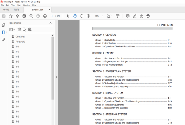 Hyundai HL760-9A (Waste Handler) Wheel Loader Service Manual 2023 PDF