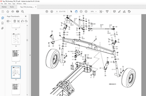 Pottinger Tractor TOP 700 A EUROTOP 700 A EUROTOP 701 A Spare parts list Manual – PDF DOWNLOAD