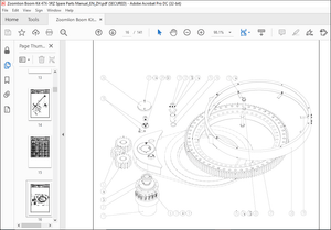 Zoomlion Boom Kit 47X-5RZ Spare Parts &amp; Installation Manual_EN_ZH – PDF DOWNLOAD