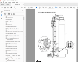 BT Prime-Mover RS-20 RS-30 RS-40 RR-20 RDR-25 RR-30 Truck Operating Maintenance &amp; Parts Manual - PDF