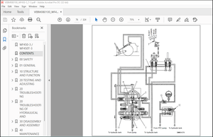 Komatsu Trash Compactor WF450-3 WF450T-3 Shop Manual VEBM080100 – PDF DOWNLOAD