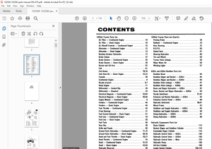 Ditch Witch 1025SK Tractor Parts Manual PN 050-675 PDF