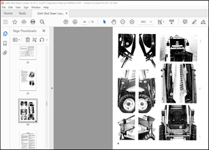 Gehl SL3515 SL3615 Skid Loader Operator’s Manual 904983 – PDF DOWNLOAD