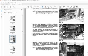 Gleaner NA Harvesting A65 A75 Rotary Combine Service Manual 79027302A – PDF DOWNLOAD