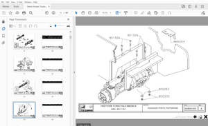 Merlo Forest Tractor MM280B Parts Manual SAV A420101 – PDF DOWNLOAD
