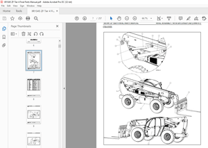 Xtreme XR1045 ZF TIER 4 FINAL Telehandler Parts Manual – PDF DOWNLOAD