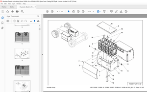 Haulotte Forklift SIGMA 16 SIGMA 16 PRO SIGMA 46 SIGMA 46 PRO Parts Manual  – PDF DOWNLOAD