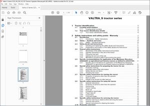 Valtra S-Series S232 262 292 322 352 Tractors Operator’s Manual – PDF DOWNLOAD