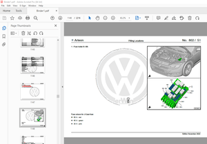 Volkswagen Arteon 2018 - 2020 Circuit Wiring Diagrams Manual - PDF DOWNLOAD 