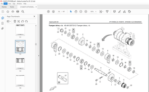 Ammann STV3500E sn 3104074 – AFW400-3 sn KN3026820 Parts Catalogue Manual - PDF